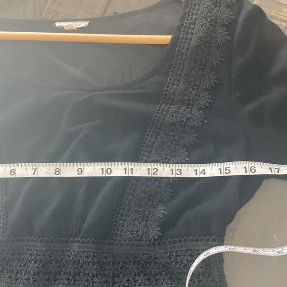 En Creme Bohemian Black Mini Dress. C - Picture 9 of 13